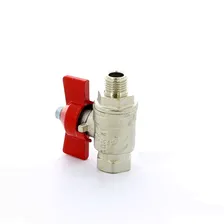 Кран шаровой ITAP IDEAL 1/4" FM, бабочка (093 1/4")