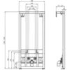 Инсталляция для биде Ideal Standard W589667