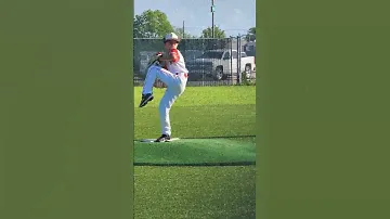 The ideal form for a youth pitching delivery #liftleg #pitchingmechanics