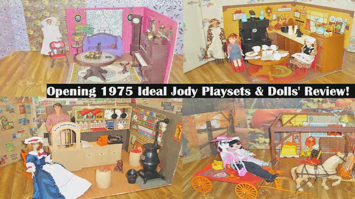 Opening 1975 Ideal Jody Playsets + Dolls' Review!