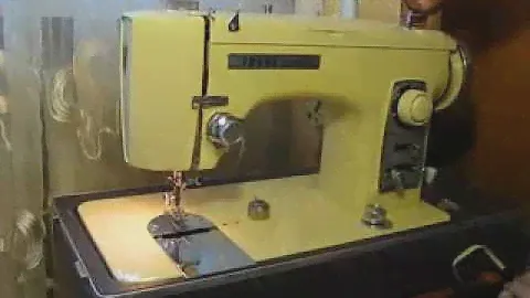 Sewing machine Швейная машина Ideal Automatik Германия test Намотка нитки на шпульку