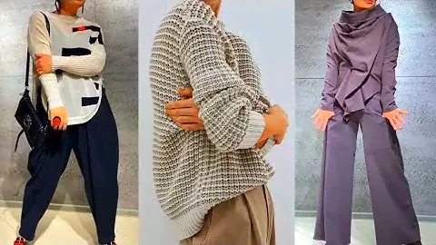 СТИЛЬ ОВЕРСАЙЗ ИДЕАЛЬНЫЙ ВЫБОР ДЛЯ ЖЕНСКОГО ОБРАЗА // OVERSIZED STYLE IDEAL CHOICE FOR WOMEN 50+