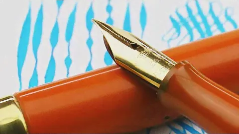 Waterman's IDEAL No 52v Red Hard Rubber - Flexible Nib