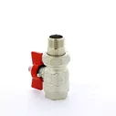 Кран шаровой НВ с разъемным соединением IDEAL бабочка ITAP 1/2"